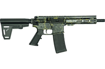 Image of GLFA AR-15 Semi Auto Pistol w/5 Knives Lichen, .223 Remington/5.56x45mm NATO, 7.5 inch Barrel