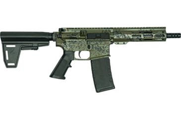 Image of GLFA AR-15 Semi Auto Pistol w/5 Knives Lichen, .223 Remington/5.56x45mm NATO, 7.5 inch Barrel