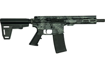 Image of GLFA AR-15 Semi Auto Pistol w/5 Knives Lichen, .223 Remington/5.56x45mm NATO, 7.5 inch Barrel