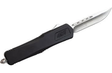 Image of GLFA Smooth Spring Assisted OTF Knife, Smooth Blade, Black, 7", GL-KSM-SMT BLK