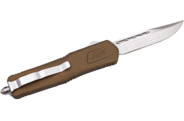 Image of GLFA Smooth Spring Assisted OTF Knife, Smooth Blade, Bronze, 8", GL-KMD-SMT BRZ