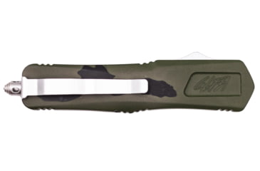 Image of GLFA Smooth Spring Assisted OTF Knife, Smooth Blade, Green and Black, 8", GL-KMD-SMT P-GRN