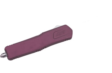 Image of GLFA Spring Assisted OTF Knife, Serrated Blade, Black Cherry, 7", GL-KSM-SRT CHY