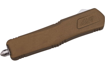 Image of GLFA Spring Assisted OTF Knife, Serrated Blade, Bronze, 8", GL-KMD-SRT BRZ