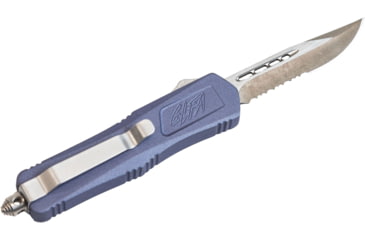 Image of GLFA Spring Assisted OTF Knife, Serrated Blade, Wild Orchid, 7", GL-KSM-SRT ORC