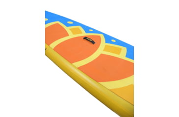 Image of Glide Lotus Inflatable Paddle Board, Blue/Orange/Yellow, 10ft X 35in X 6in, o2-LTUS