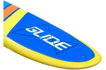 Image of Glide Retro Inflatable Paddle Board, Blue/Yellow, 10ft 6 X 33in X 6in, o2-RET-BL