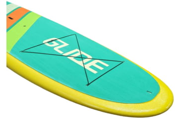 Image of Glide Retro Inflatable Paddle Board, Green/Yellow, 10ft 6 X 33in X 6in, o2-RET-GR