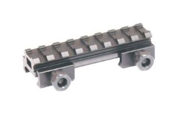 Image of Global Military Gear 1in Weaver/Picatinny Riser - 2 Slots - Compact GM-PRM12C