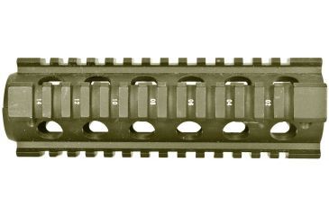 Image of Global Military Gear AR15/M4 Aluminum Quad Rail - Tan GM-QR1-T
