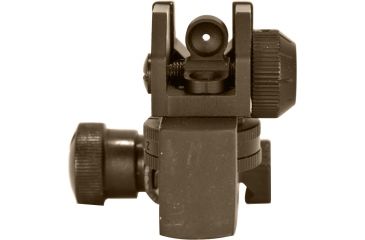 Image of Global Military Gear A2 Style Sights, AR15/M4, Rear Sight Only, Tan, GM-RS1-T