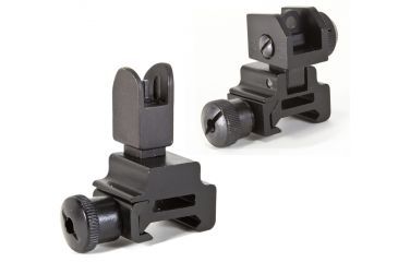 Image of Global Military Gear Gm Frfus1 Ar15 M4 Front And Rear Flip Up Sight Combo