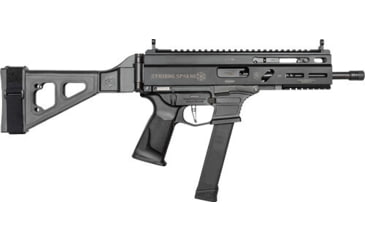 Image of Global Ordnance Grand Power Stribog SP9A3G Semi Auto Pistol with Brace, 9mm Luger, 8 in Barrel