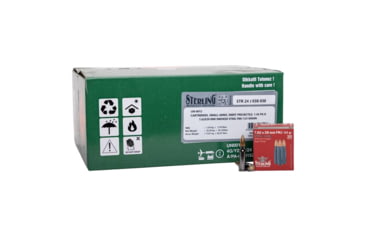 Image of Global Ordnance Global Ordnance Sterling Steel Case Select Rifle Ammunition 7.62x39mm 123 gr FMJ 2362 fps 1000/ct 50-20/ct Boxes, 8698779971298