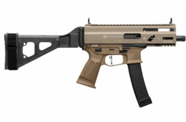 Image of Global Ordnance Grand Power Stribog SP9A3G Semi Auto Pistol w/Brace, 9mm Luger, 5 inch Barrel