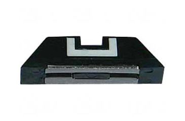 Image of Glock 17 and 19 6.1MM Fixed Rear Polymer Sight, Not G42/G43, Black, 6.5mm, GLSP00182