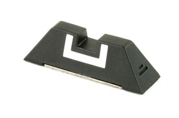 Image of Glock 20/21/29/30/36/37 6.9MM Fixed Rear Polymer Sight, Not G42/G43, White, 6.9mm, GLSP00196
