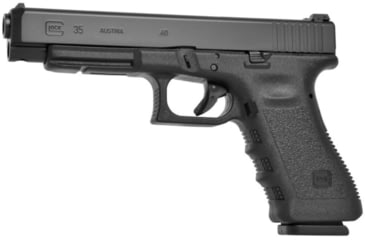 Image of Glock 35 Pistol, .40 S&amp;W, 5.31in barrel, polymer frame, integrated polymer grip, recoil operated semi-automatic, fixed, white dot front, adj. rear, 15 round magazine, G35-FRRMPG