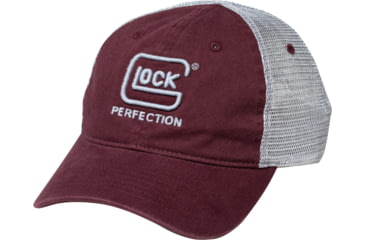 Image of GLOCK AP95881 MAROON MESH RELAXED HAT