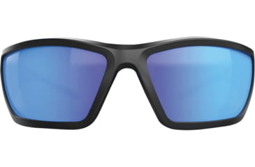Image of Glock Blue Line Tactical Glasses, Black Frame, Blue Mirror Lens, AS41040