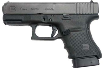 Image of Glock 30 Gen 4 Semi Auto Pistol, 45 ACP, 3.78 in Barrel
