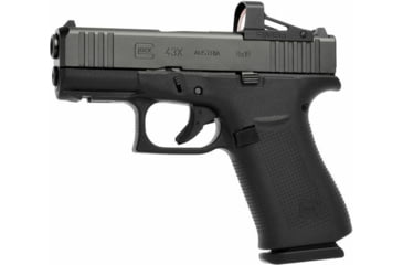 Image of Glock 43X MOS FS Semi Auto Pistol, 9mm Luger, 3.39 in Barrel