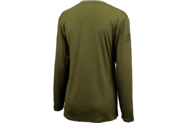 Image of Glock Ladies Performance Long Sleeve Shirt Med Military Grn