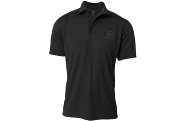 Image of Glock Glock Perfection Polo, Black Polyester Mesh, Short Sleeve, 3XL, AP96216