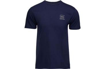 Image of Glock Glock Strong Tee, Navy Ringspun Cotton, Short Sleeve, Large, AP96195