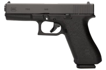 Image of Glock P80 Pistol, 9mm Luger, 4.49in barrel, polymer frame, integrated polymer grip, recoil operated semi-automatic, white dot front, U-notch rear, 17 round magazine, GP80-FRRMPG
