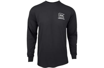 Image of Glock Perfection Long Sleeve Tee, Black Pre-Shrunk Cotton, Long Sleeve, Small, AP96098