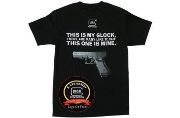 Image of Glock Perfection T-Shirt - Short Sleeve Large Black GA10009