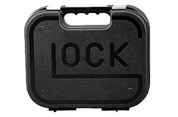 Image of Glock Pistol Case Black With Logo 