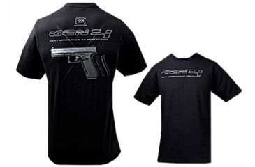 Image of Glock T-Shirt Gen 4 Short Sleeve Black Medium Cotton GA10056