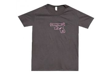 Image of Glock T-Shirt Ladies G42 Short Sleeve Gray Large Cotton AA46009