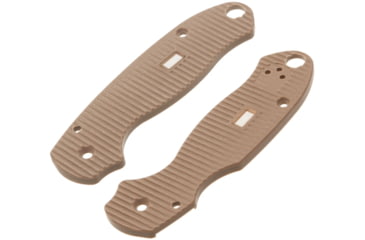 Image of Glow Rhino Custom Spyderco Para Scales GLRKSPMDT