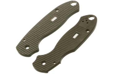 Image of Glow Rhino Custom Spyderco Para Scales GLRKSPMOG