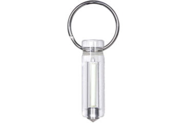 Image of Glow Rhino Ember Glow Fob, Clear Plastic with Green Tritium, EMBER-001-XG