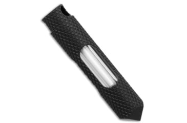 Image of Glow Rhino Glow Rhino Knurled Nitride Blue Tritium Glow Fob 1.5" Black, adult, BHQ-232222