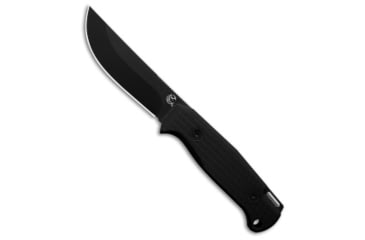 Image of Glow Rhino Glow Rhino The Bohr Fixed Blade Knife Black G-10 3.75" Black PVD, Black, DC-53, adult, BHQ-202417