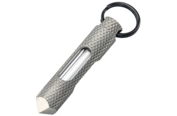 Image of Glow Rhino Knurled Steel Glow Fob Blue, GLRFB002TIXB