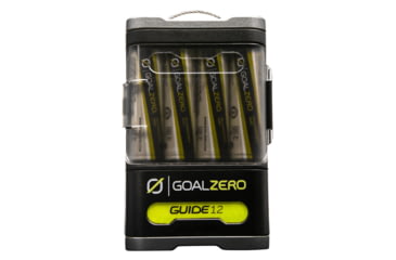 Image of Goal Zero Guide 12 Solar Kit w/ Nomad 5 Solar Panel, Black, 44260