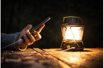 Image of Goal Zero Lighthouse 600 1x Lithium-Ion Reachargeable LED Lantern, 600 Lumens, Black/Yellow, 32010