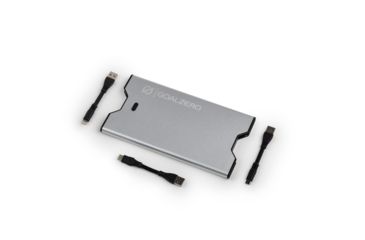 Image of Goal Zero Sherpa 40 Power Bank, Micro, Lightning, USB-C, Silver 22031