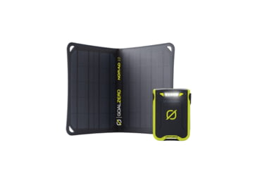 Image of Goal Zero Venture 30 Solar Kit w/ Nomad 10 Solar Panel, Black, 44300
