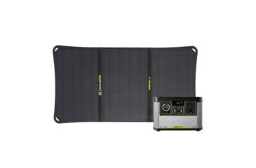 Image of Goal Zero Yeti 200X 120V Portable Power Station w/ Nomad 20 Solar Panel, Black, 44310