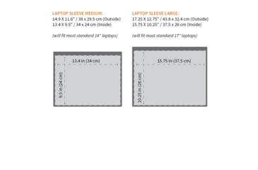 Image of GoDark Large Faraday Sleeve for Laptop, Charcoal, LTSL01