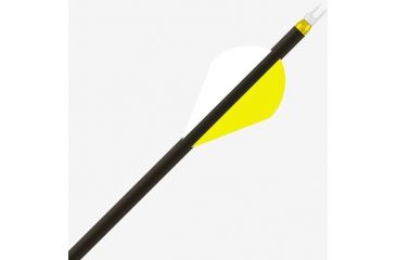 Image of Gold Tip Hunter Pro Arrow 400 4 Fletch, Black, Pack of 6, HPRO400A2746