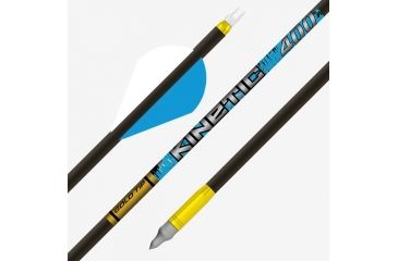 Image of Gold Tip Kinetic KAOS, 500 2.75 inch 4 Fletch Vanes, 1/2dz, KAOS500A2746