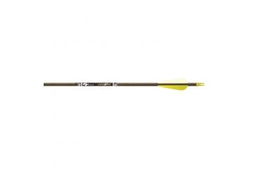 Image of Gold Tip Lightning Arrows, Black 2.5 in. Vanes 6 pk. LIGA256